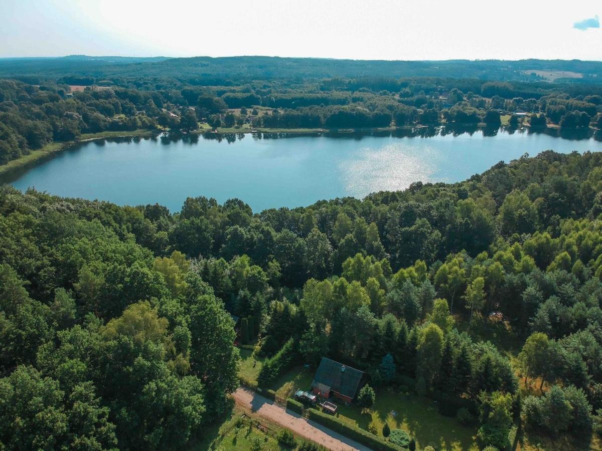 Rajska Cisza - Caloroczny Prywatny Domek W Lesie Nad Jeziorem - Sauna I Balia Krag Luaran gambar