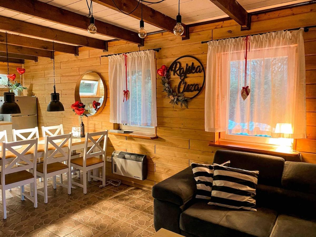 Rajska Cisza - Caloroczny Prywatny Domek W Lesie Nad Jeziorem - Sauna I Balia Krag Luaran gambar